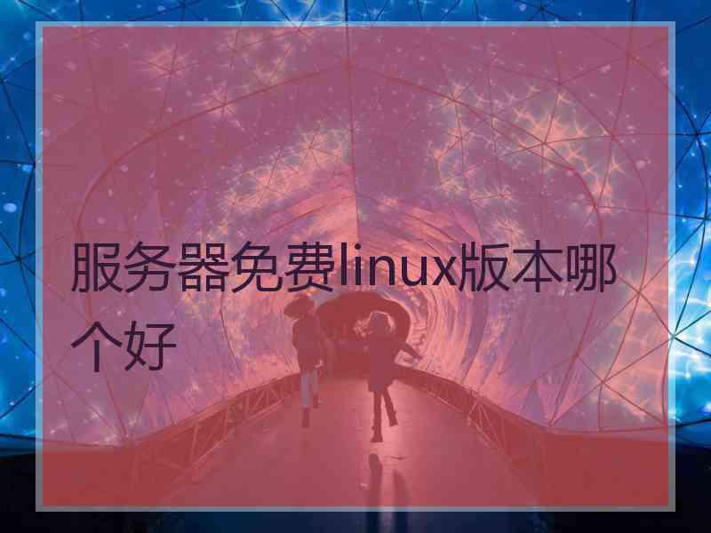 服务器免费linux版本哪个好