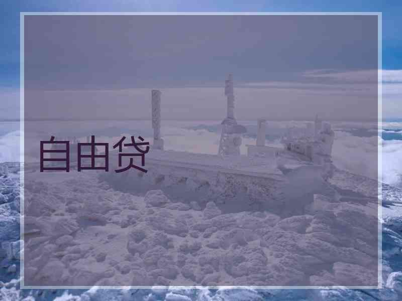 自由贷 自由贷