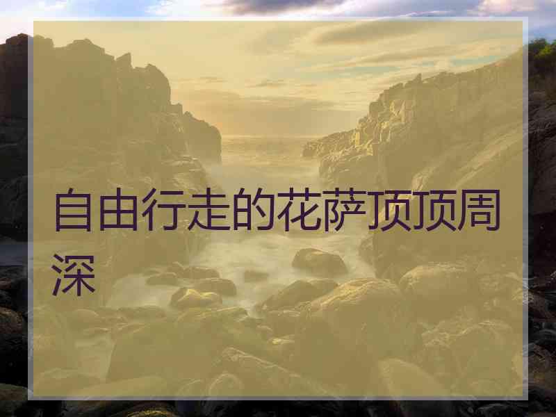 自由行走的花萨顶顶周深 自由行走的花萨顶顶周深