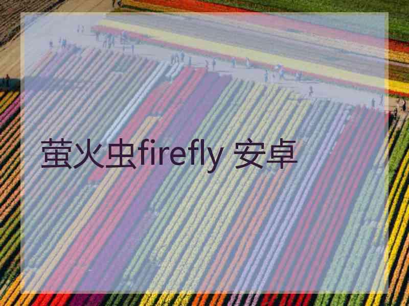 萤火虫firefly 安卓