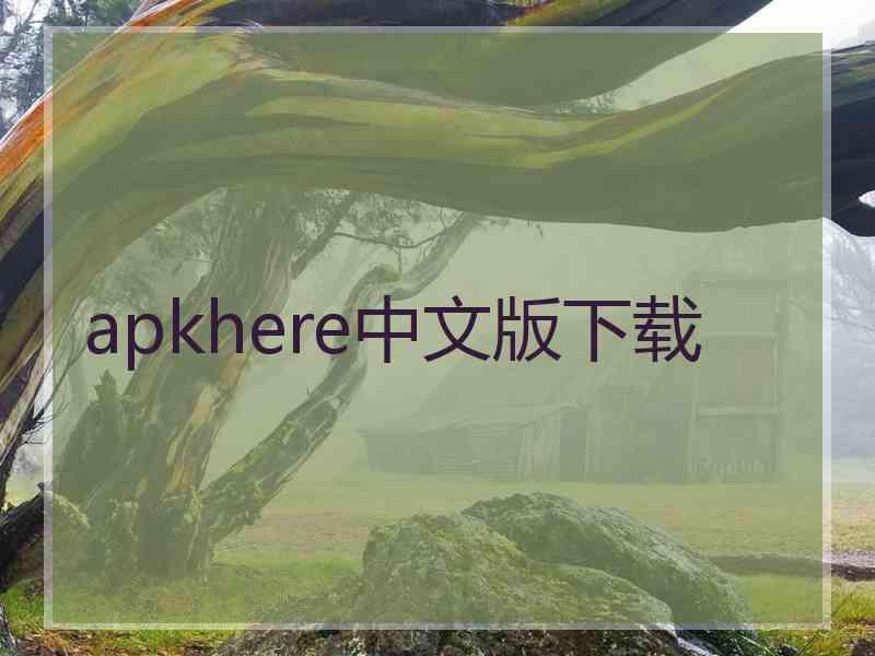 apkhere中文版下载