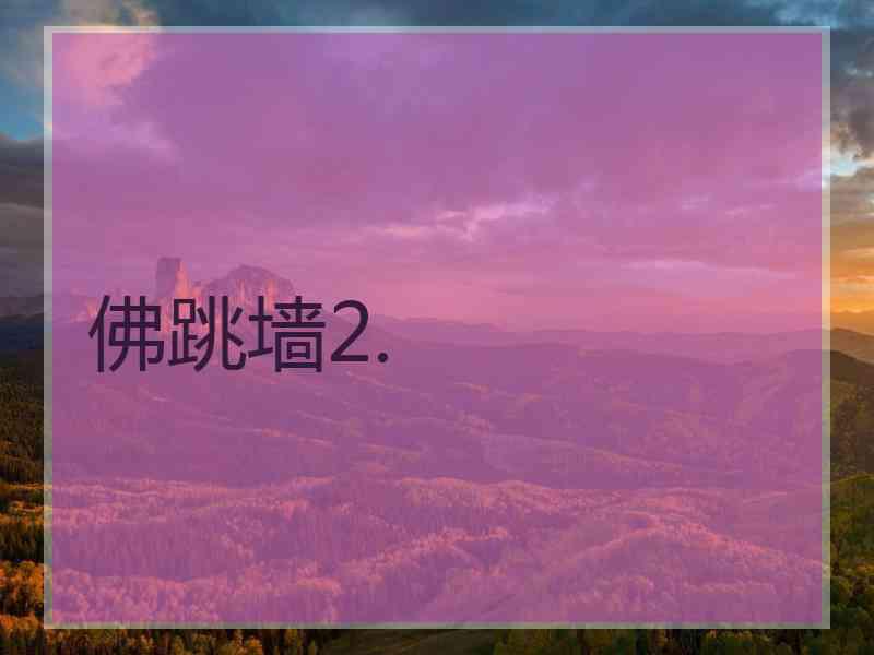 佛跳墙2. 佛跳墙2.