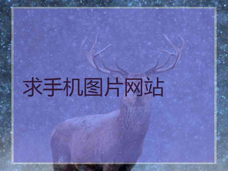 求手机图片网站 求手机图片网站