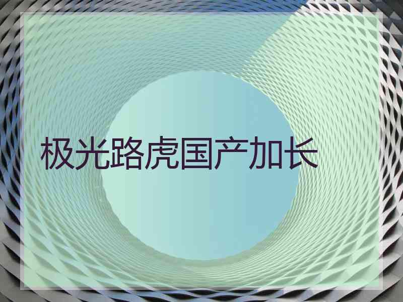 极光路虎国产加长 极光路虎国产加长