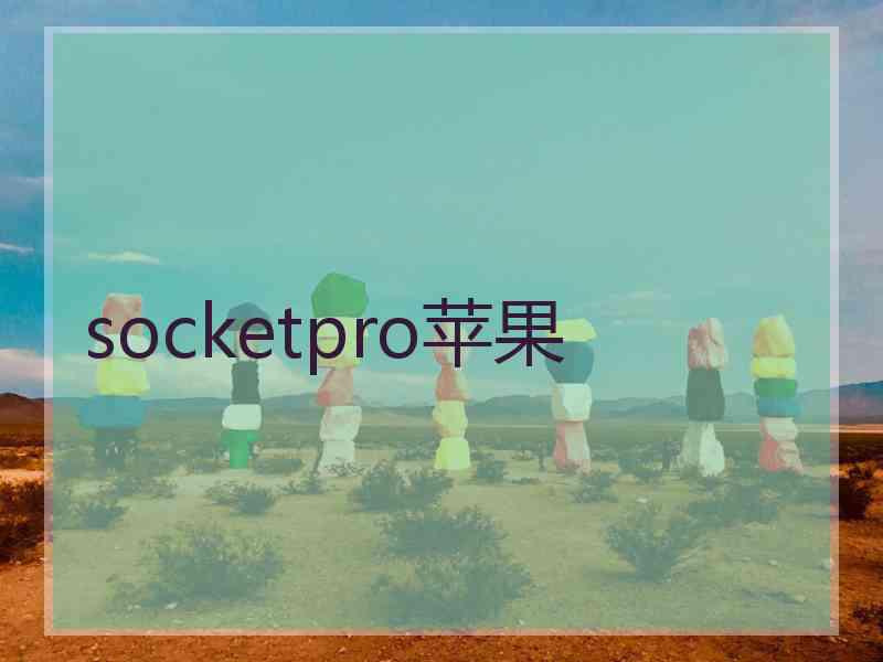 socketpro苹果 socketpro苹果