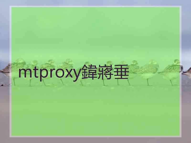 mtproxy鍏嶈垂