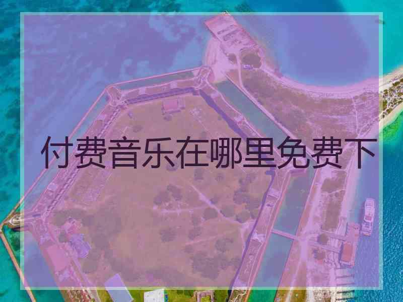 付费音乐在哪里免费下 付费音乐在哪里免费下