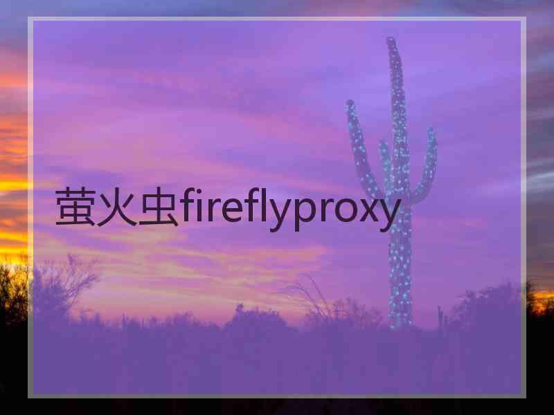 萤火虫fireflyproxy