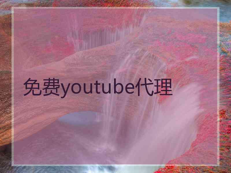 免费youtube代理