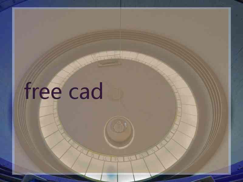 free cad
