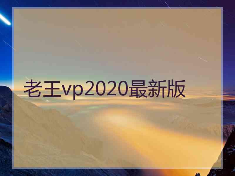 老王vp2020最新版