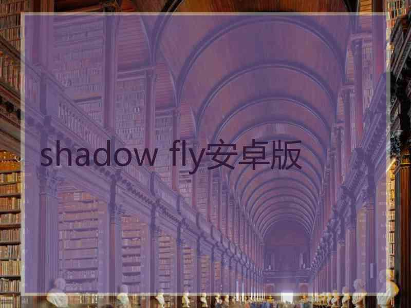 shadow fly安卓版