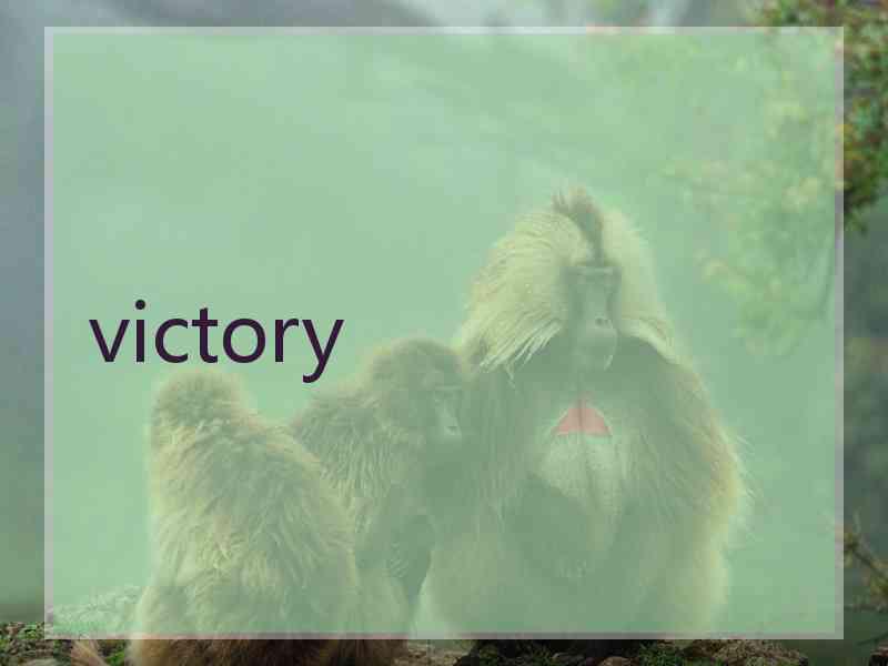 victory victory