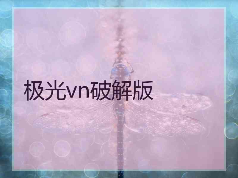 极光vn破解版 极光vn破解版