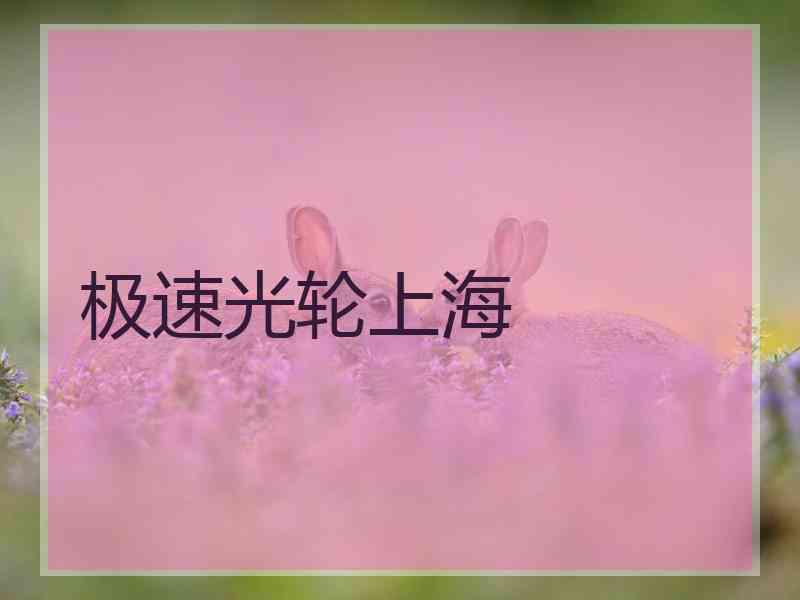 极速光轮上海