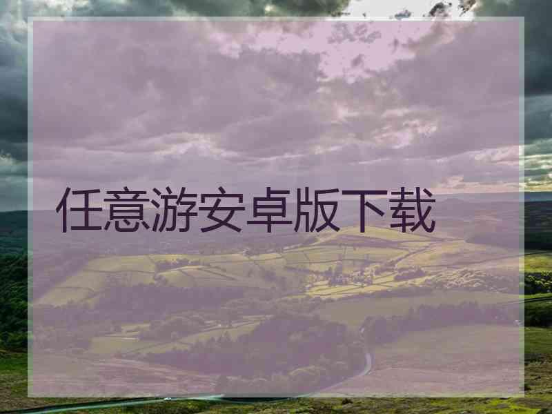 任意游安卓版下载