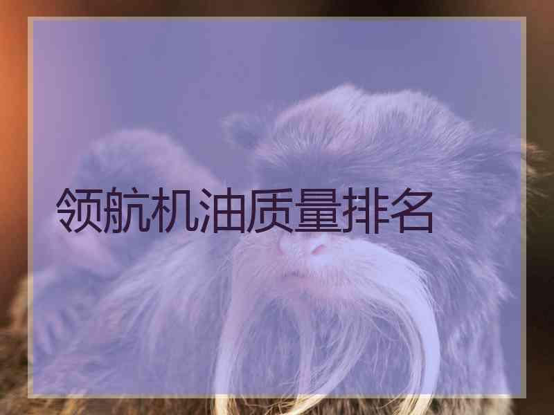 领航机油质量排名