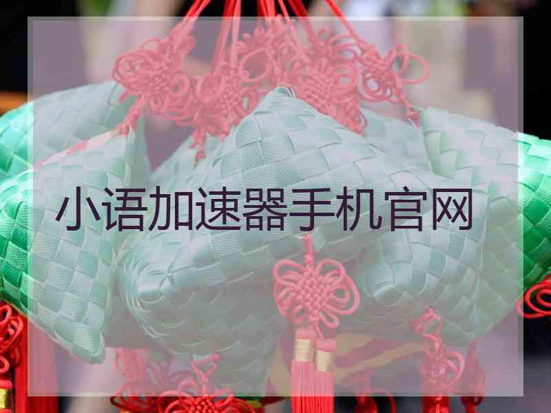 小语加速器手机官网
