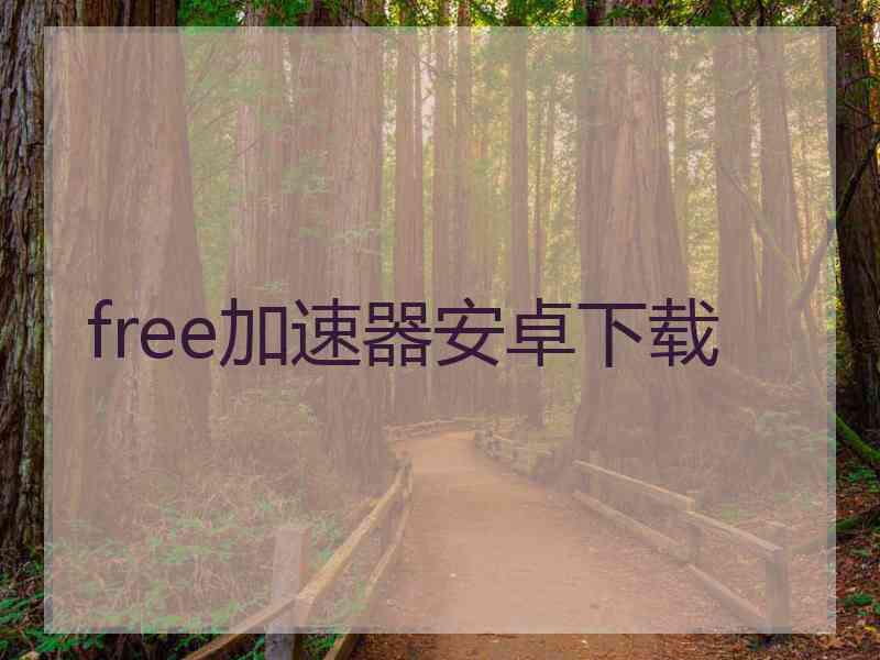 free加速器安卓下载