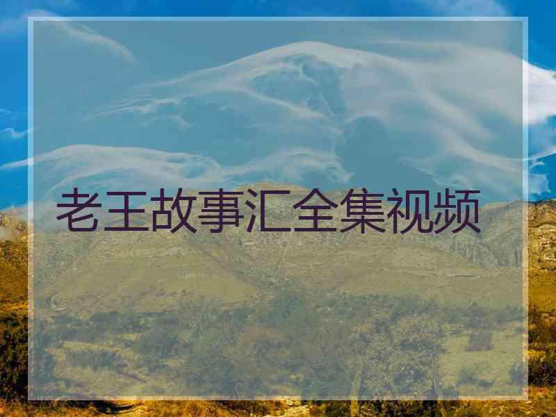 老王故事汇全集视频