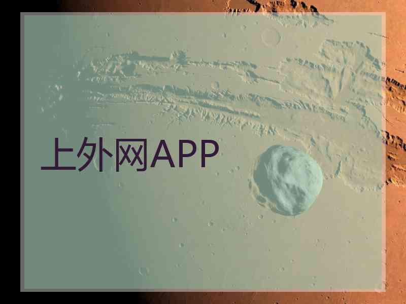 上外网APP