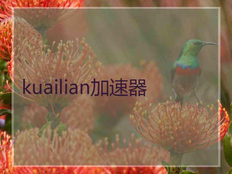 kuailian加速器