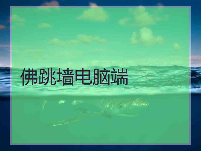 佛跳墙电脑端
