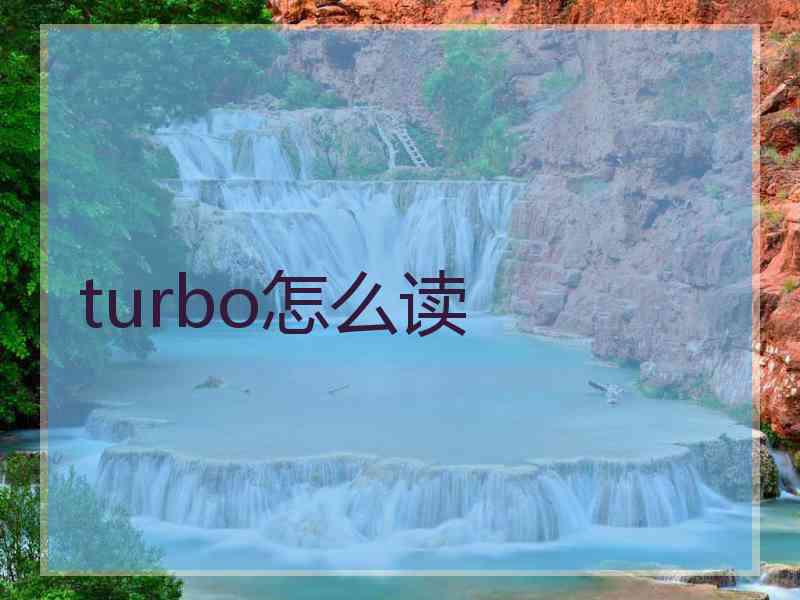 turbo怎么读