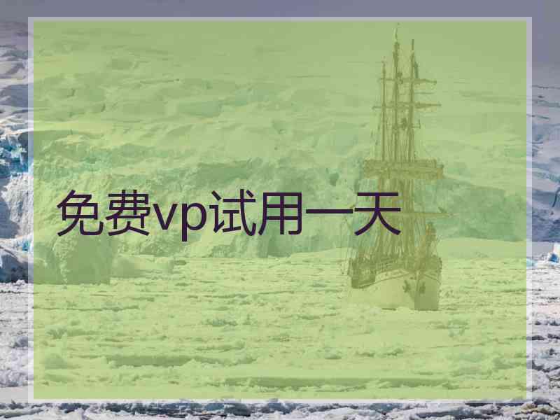 免费vp试用一天