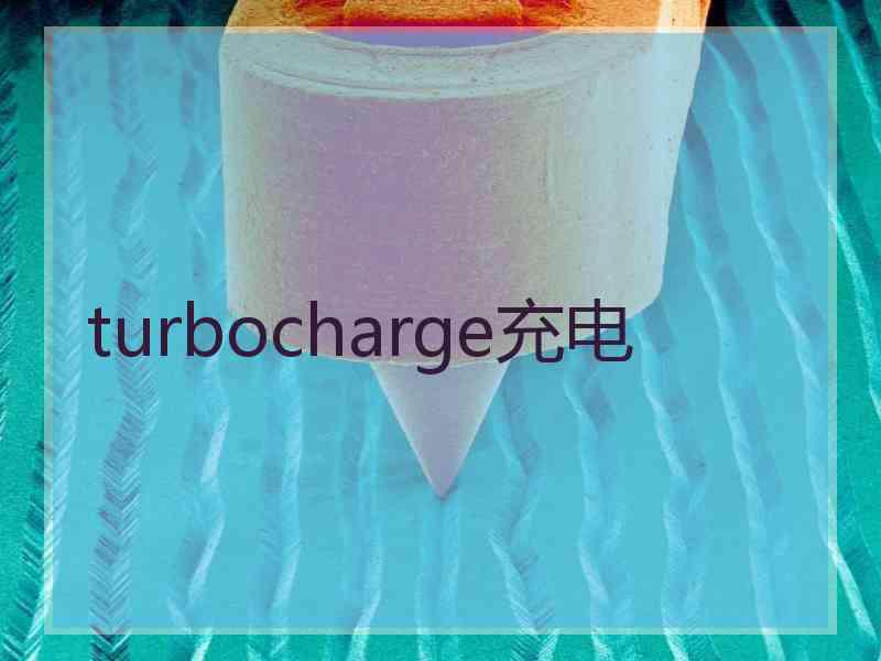 turbocharge充电