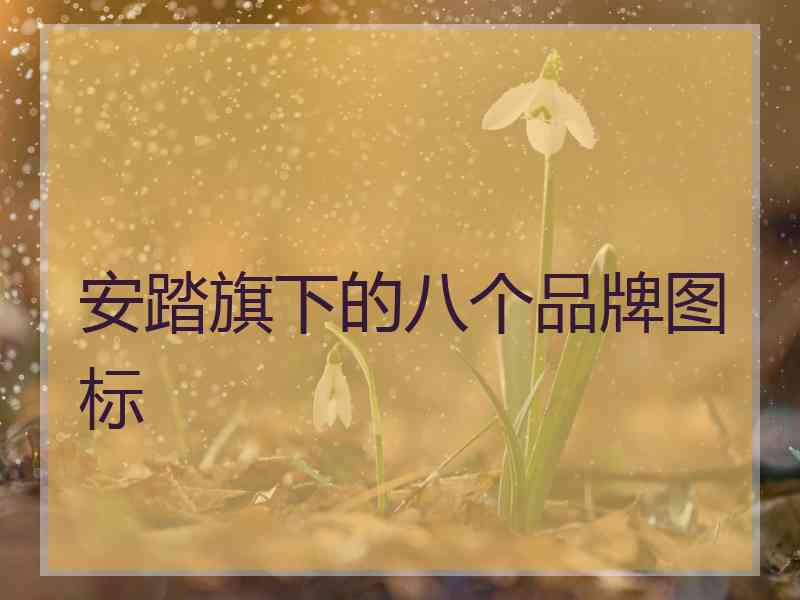 安踏旗下的八个品牌图标