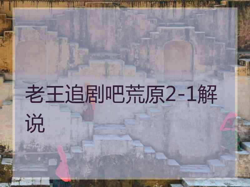 老王追剧吧荒原2-1解说