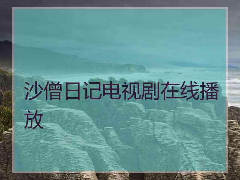 沙僧日记电视剧在线播放