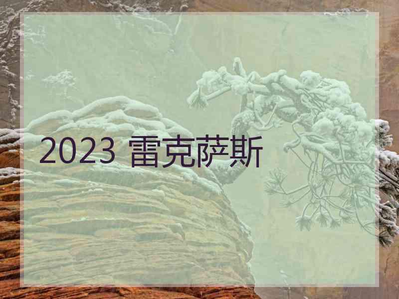 2023 雷克萨斯