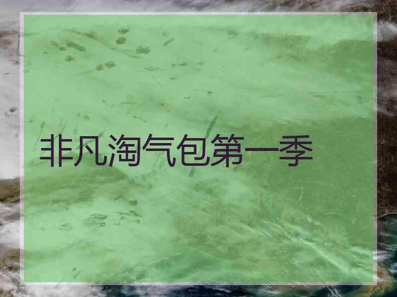 非凡淘气包第一季