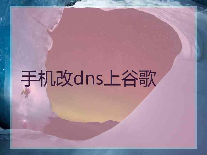手机改dns上谷歌