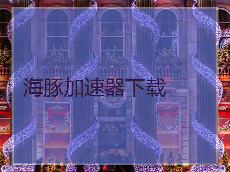海豚加速器下载