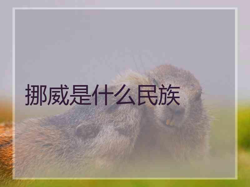 挪威是什么民族