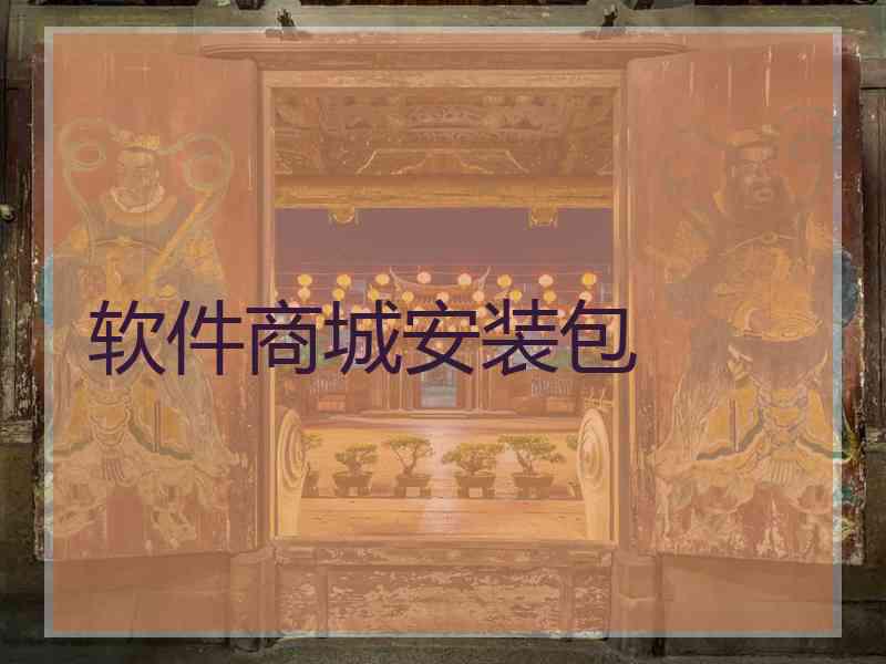 软件商城安装包