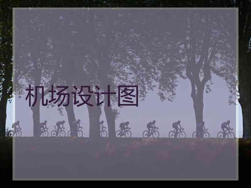 机场设计图