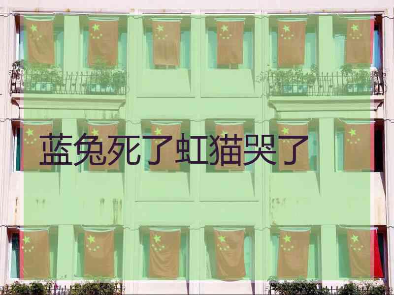 蓝兔死了虹猫哭了
