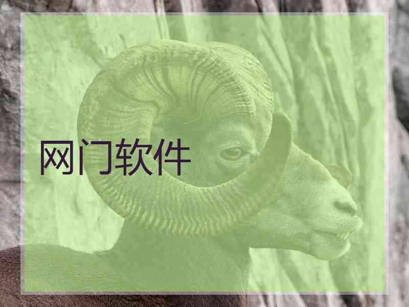 网门软件