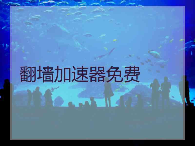 翻墙加速器免费