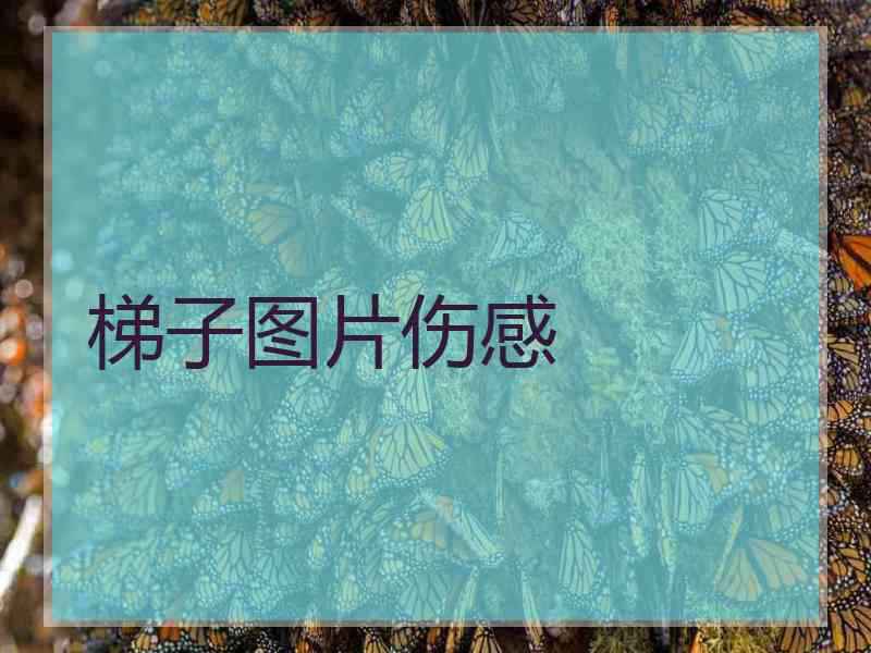 梯子图片伤感