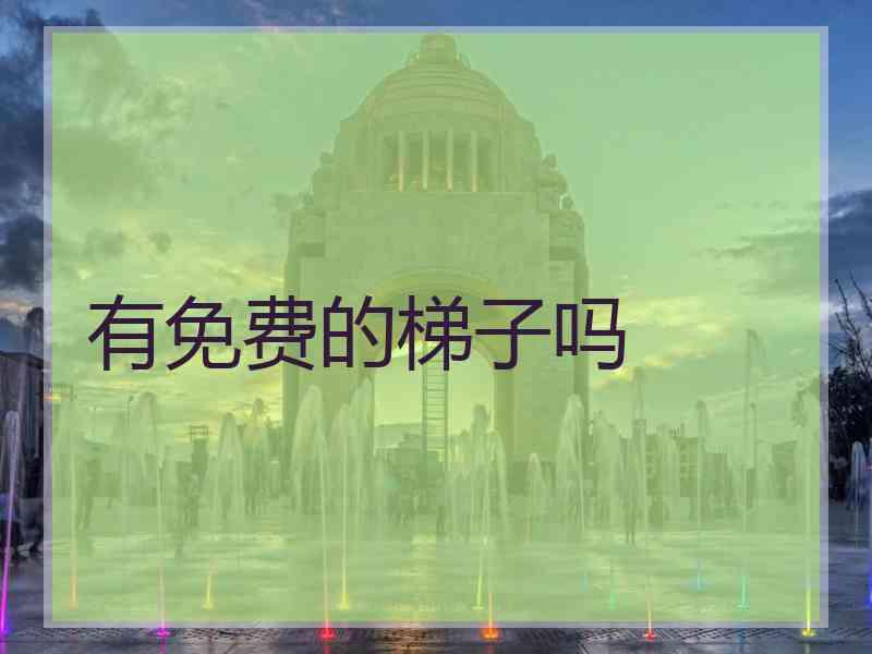 有免费的梯子吗