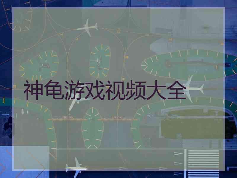 神龟游戏视频大全