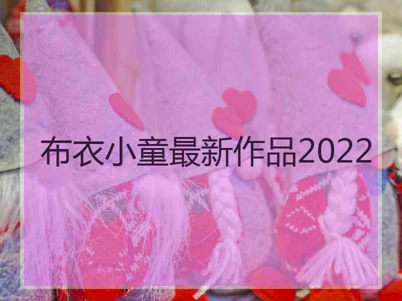 布衣小童最新作品2022