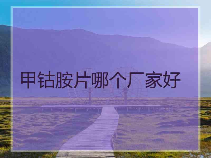 甲钴胺片哪个厂家好