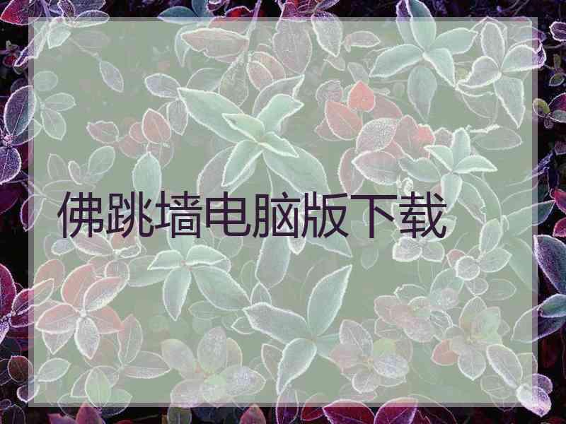 佛跳墙电脑版下载