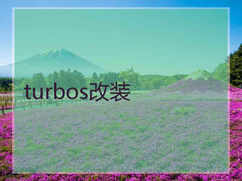 turbos改装